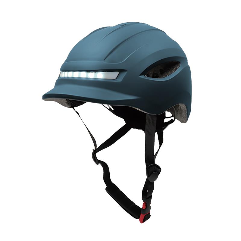 Casco con luz CP02 azul talla única