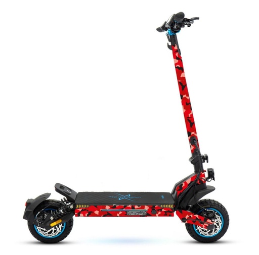 [VIN-0002-05] Vinilo smartGyro Crossover Dual Max Red Camo 