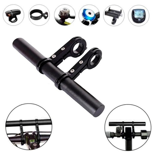 [8643-93] Manillar secundario 20cm negro